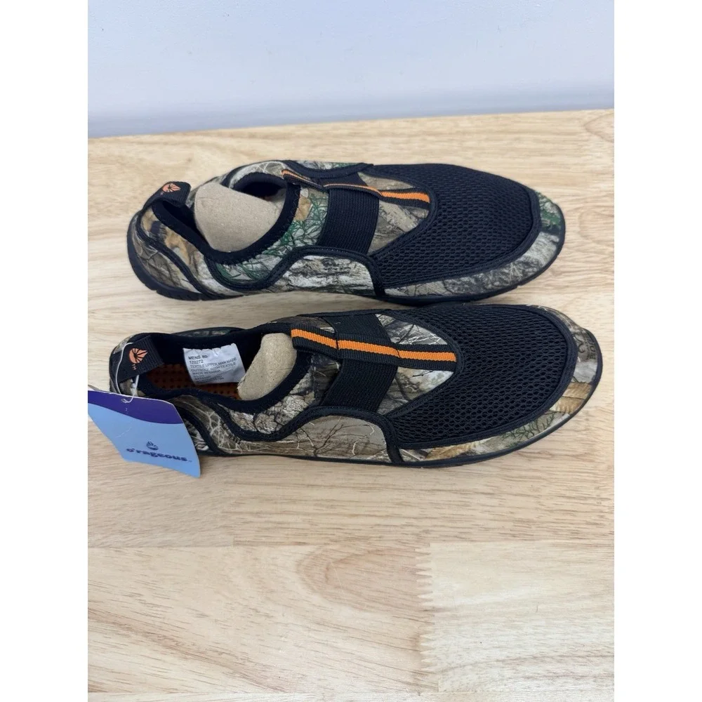 O'Rageous Men's Realtree Camo Drainage Aquasock Water Shoes Size 8D #15